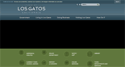 Desktop Screenshot of losgatosca.gov